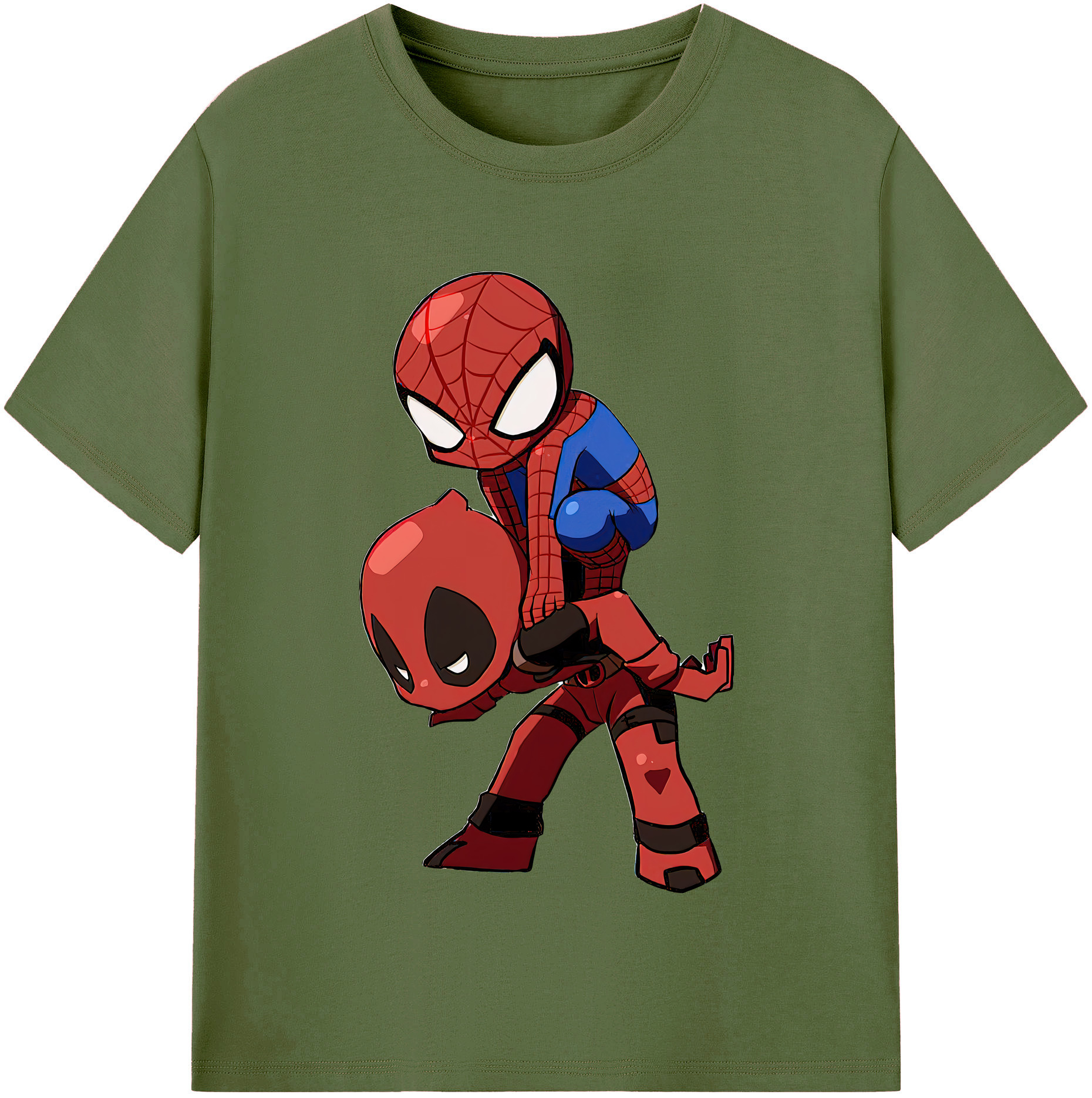 （画像用） Deadpool デッドプール 綿100％半袖Tシャツ（フロントプリント）